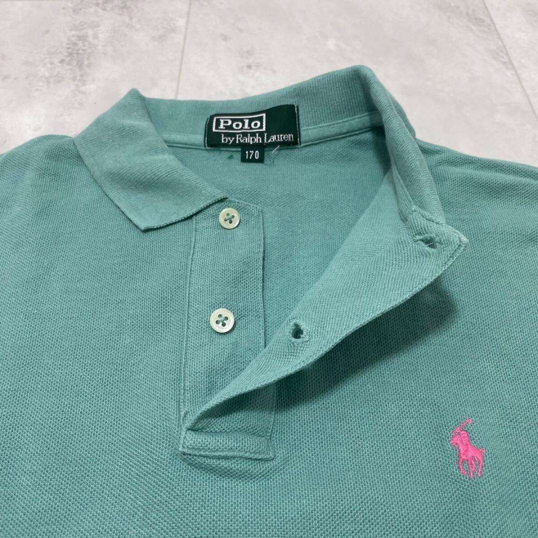 タグ付　Ralph Lauren パステルグリーン 半袖ポロシャツ タグ付 Ralph Lauren パステルグリーン 半袖ポロシャツ - メルカリ