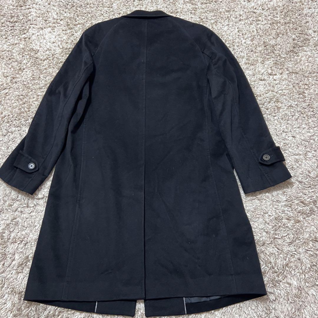 D'URBAN　ダーバン　ロングコート　カシミア80　ブラック