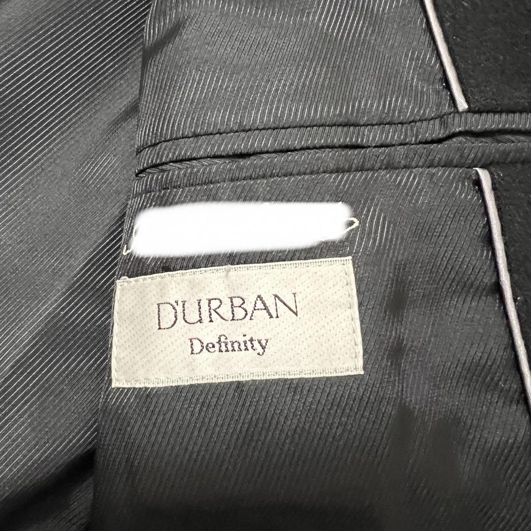 D'URBAN　ダーバン　ロングコート　カシミア80　ブラック