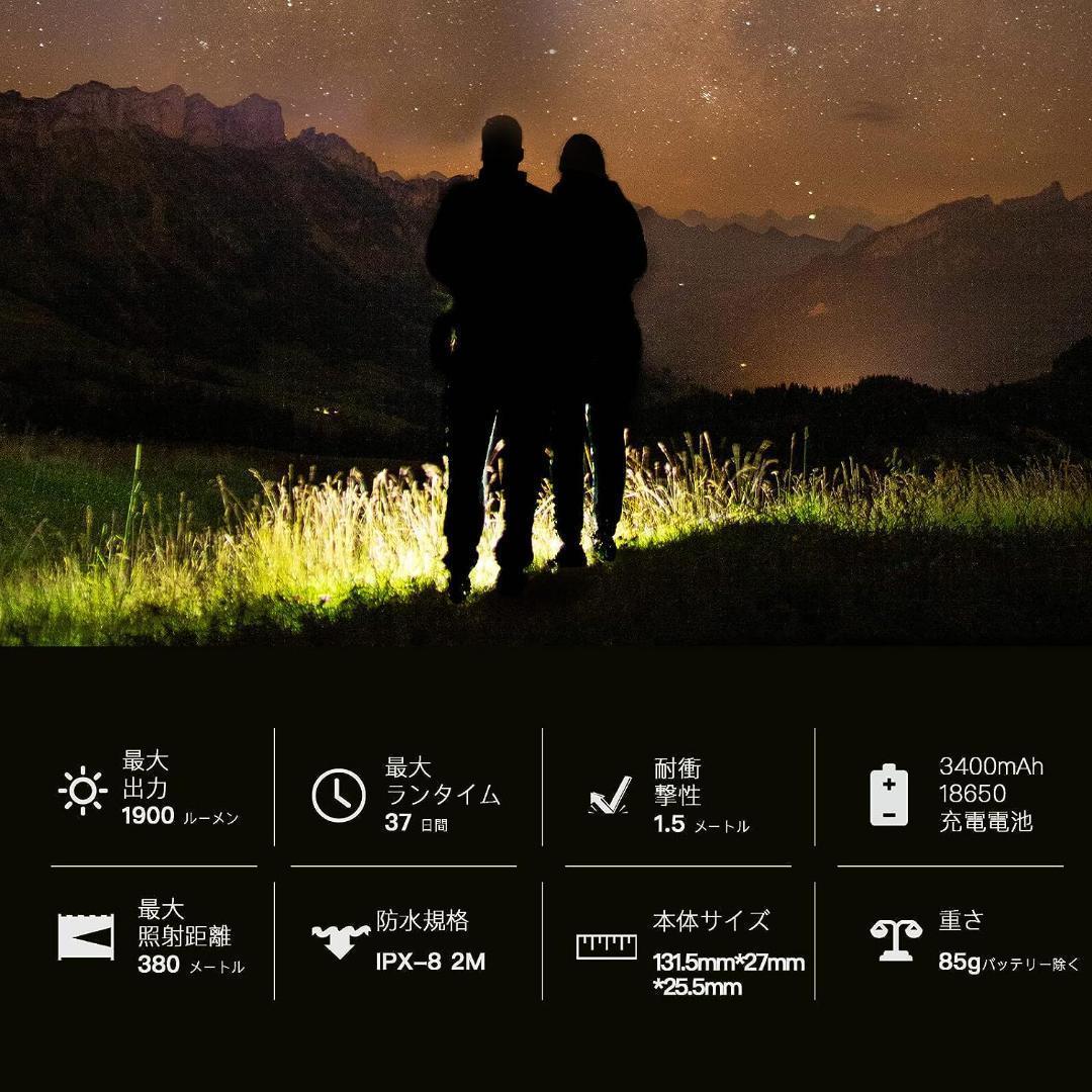 I327 ThruNite TN12 PRO 懐中電灯LEDハンディライト砂漠色