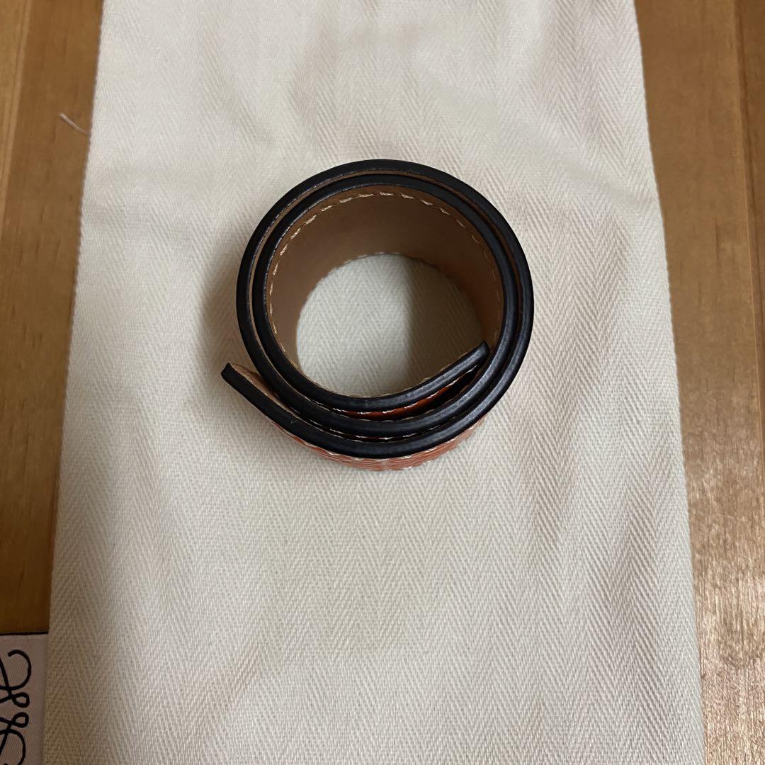 ロエベ LOEWE  スラップレザーブレス