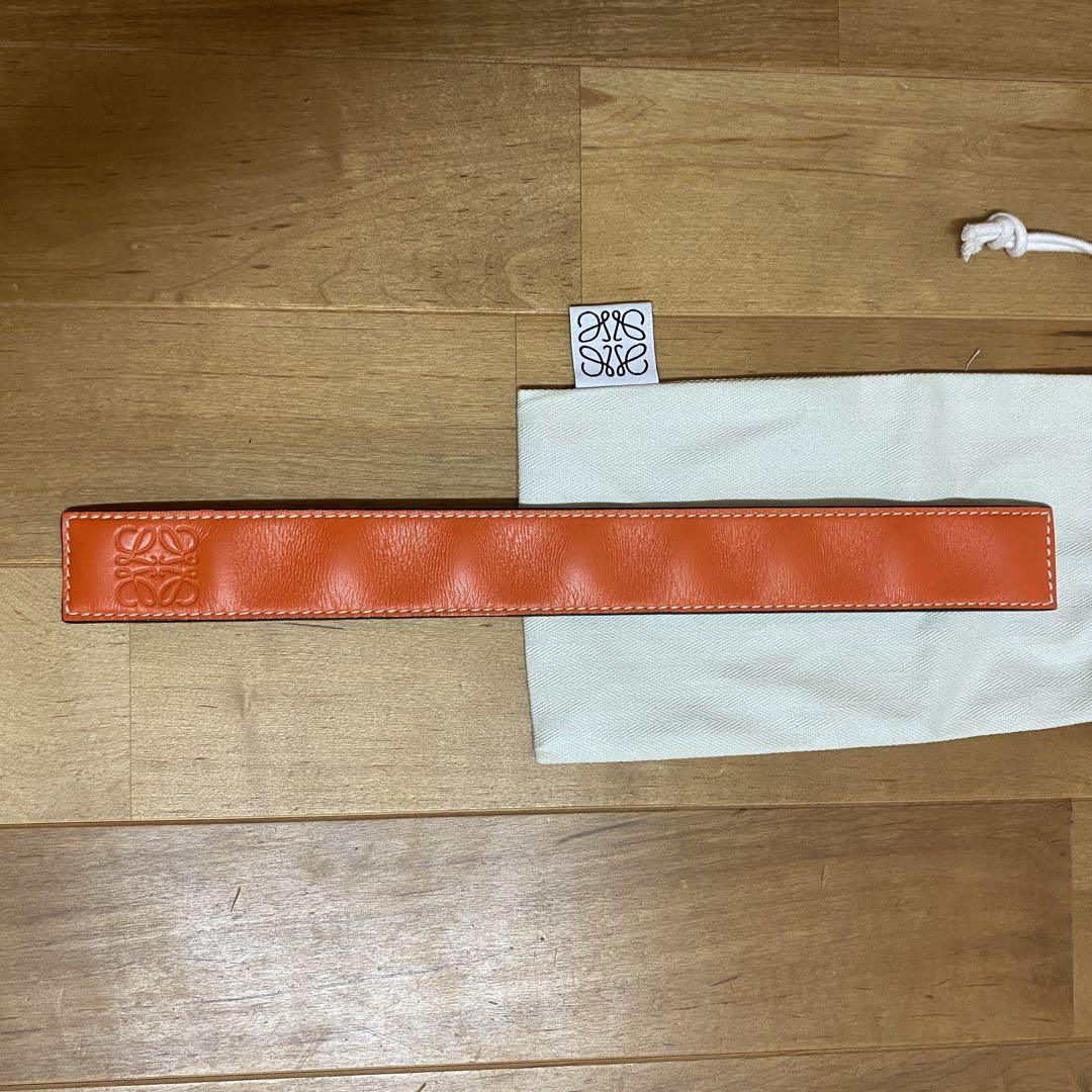 ロエベ LOEWE  スラップレザーブレス