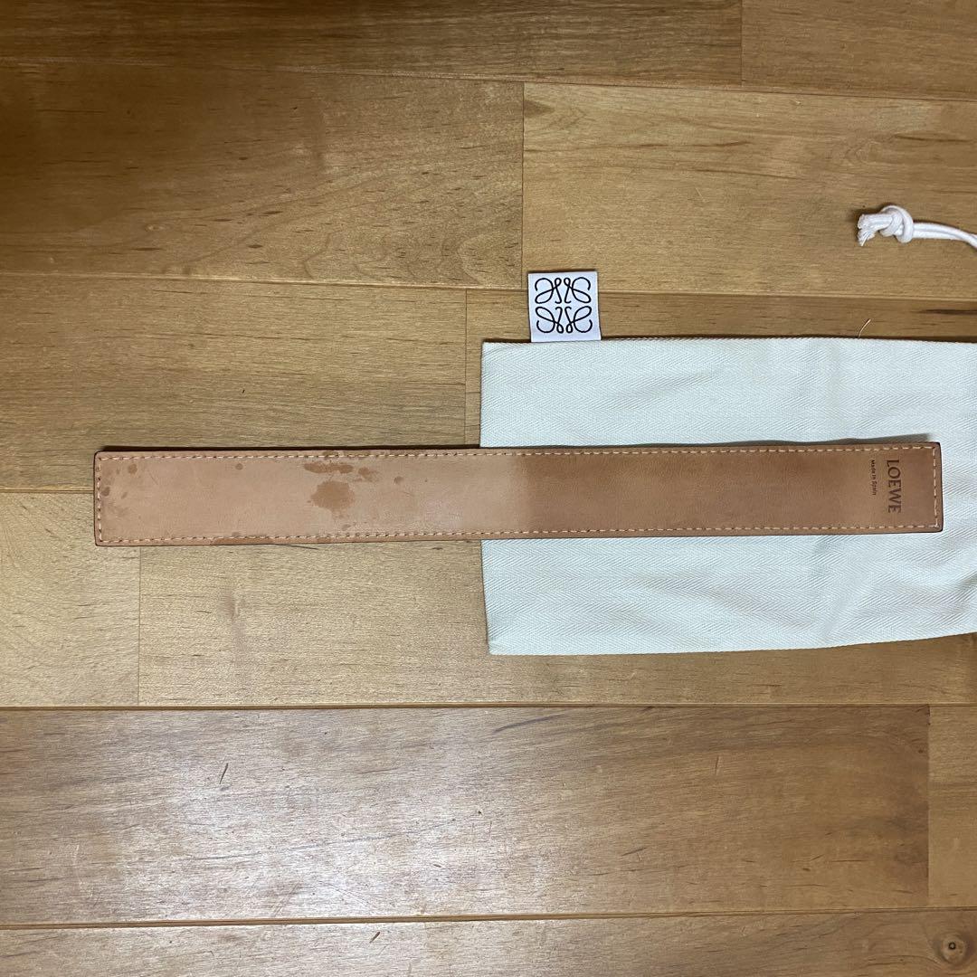 ロエベ LOEWE  スラップレザーブレス