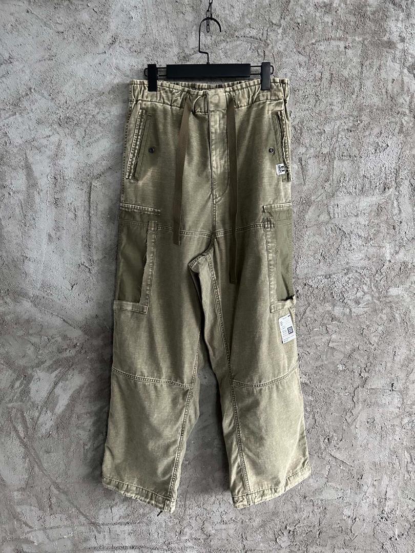 Maison Mihara Yasuhiro カットポケット ワイドパンツ Sパンツ