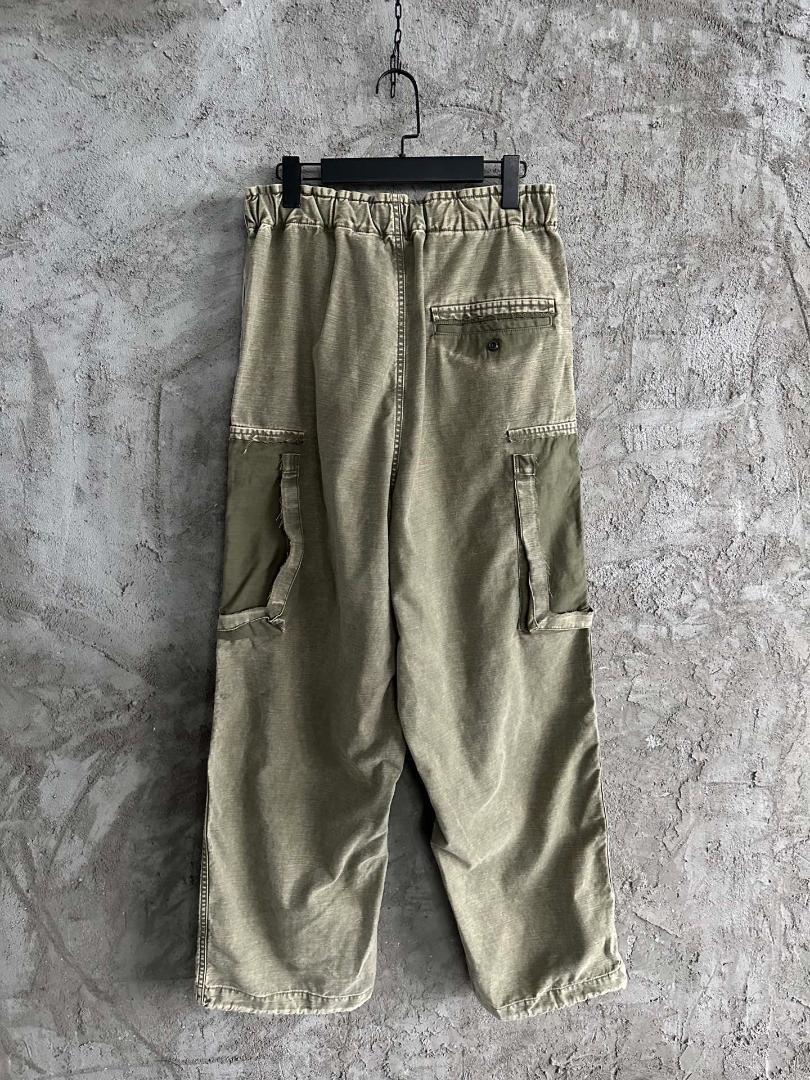 Maison Mihara Yasuhiro カットポケット ワイドパンツ S
