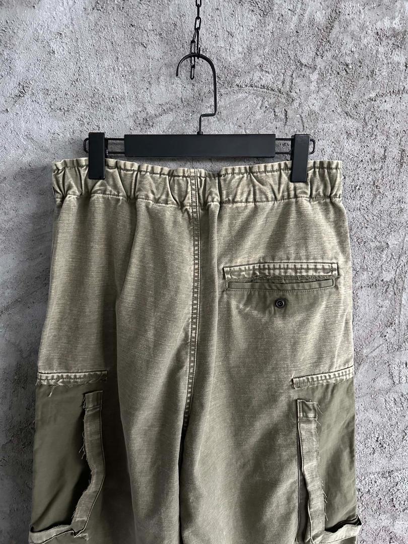 Maison Mihara Yasuhiro カットポケット ワイドパンツ S