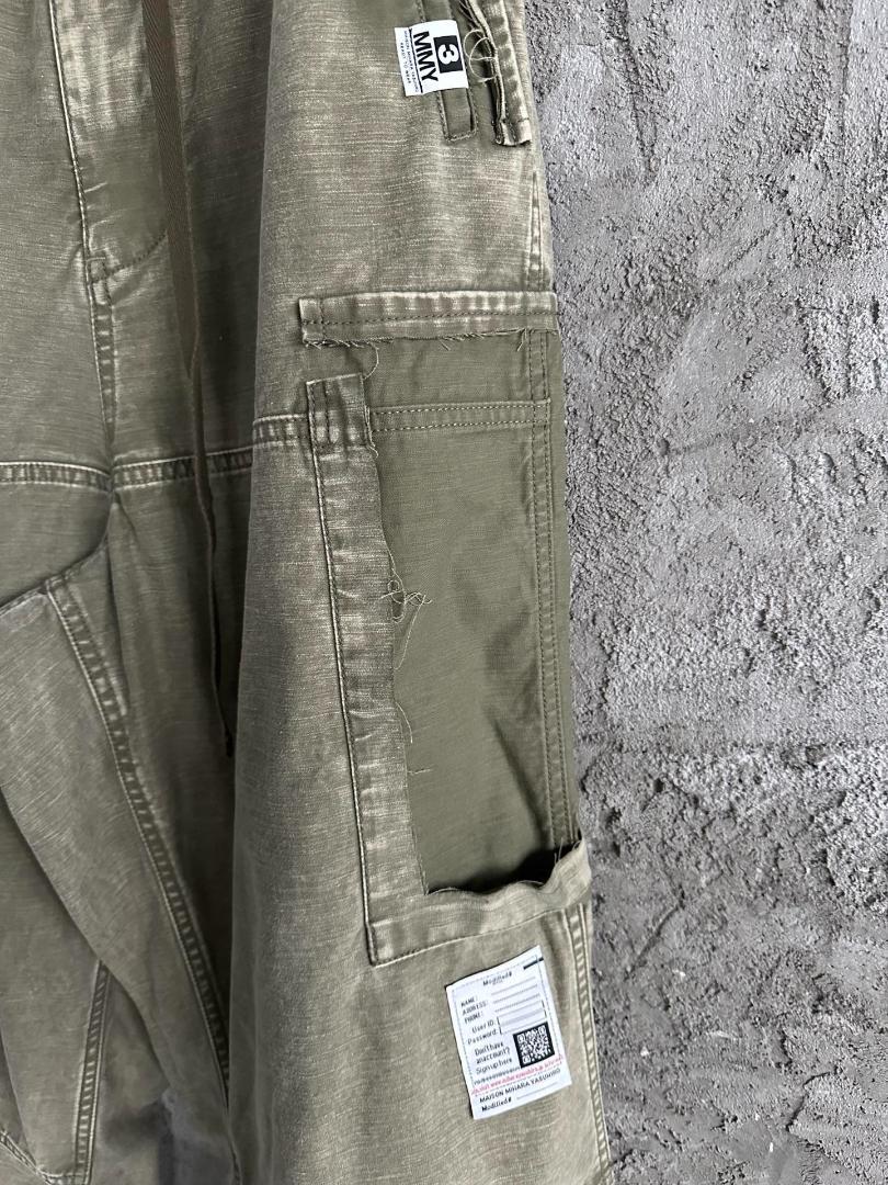 Maison Mihara Yasuhiro カットポケット ワイドパンツ S