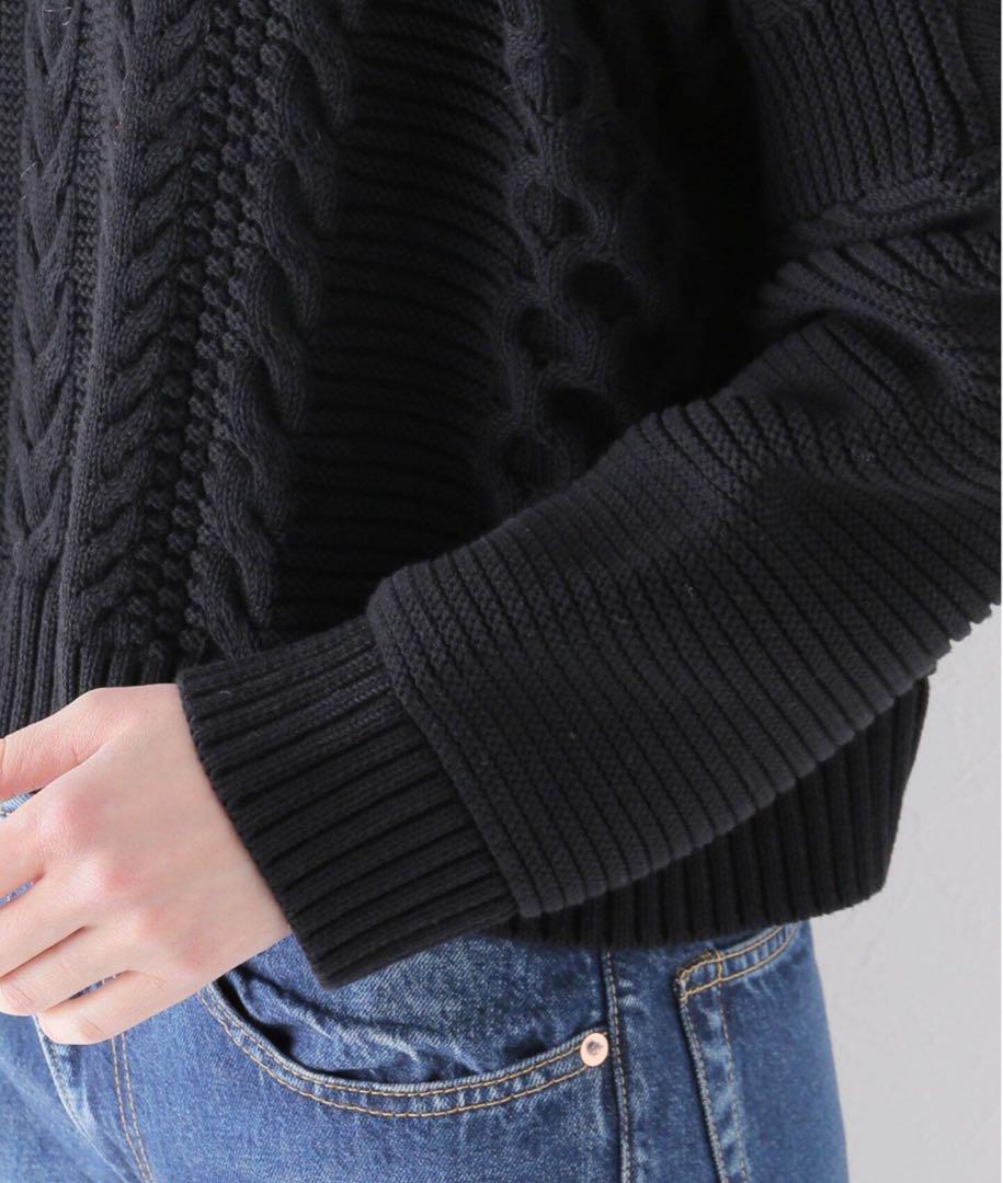 トップス L'Appartement Cable Short Knit Pullover