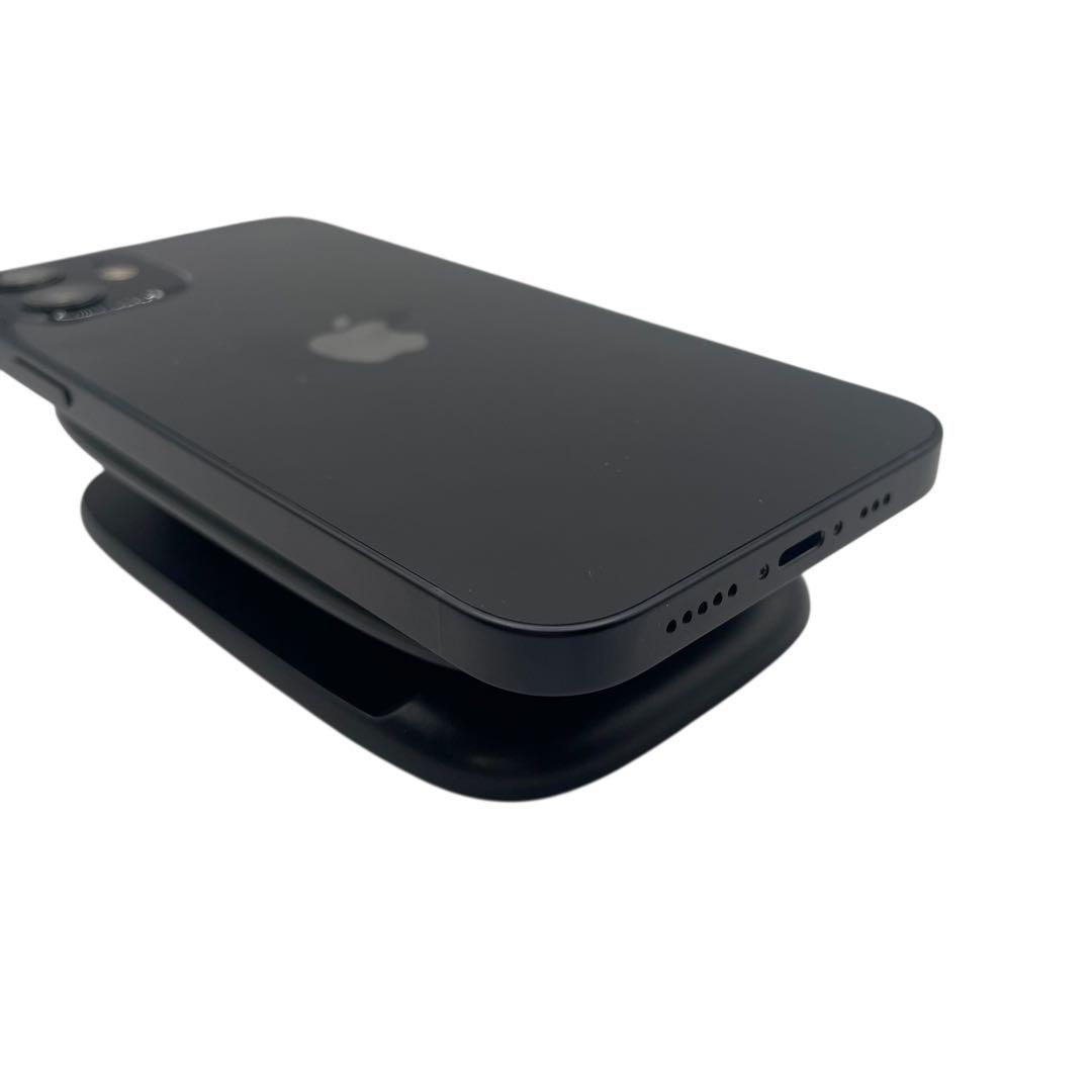美品 iPhone12 64GB ブラック SIMフリー 完動品 95%