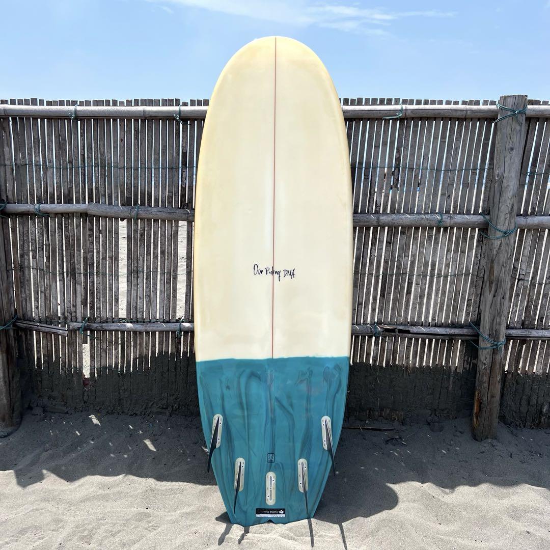 Three Weather FREELY ファンボード 5’10 5フィン 42