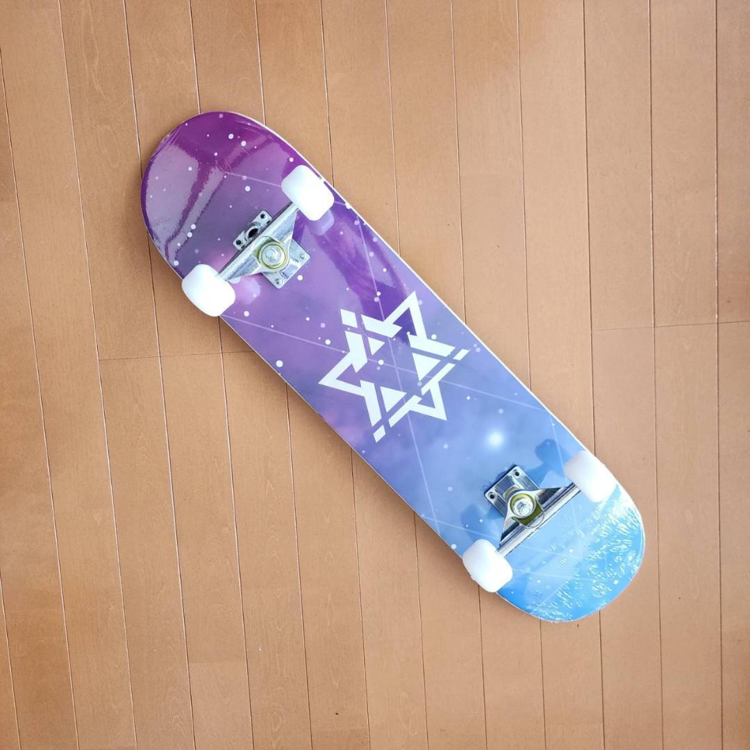 スケートボード　スケボー　ABEC9ベアリング採用　OK8　星柄 スケートボード スケボー ABEC9ベアリング採用 OK8 星柄 - メルカリ