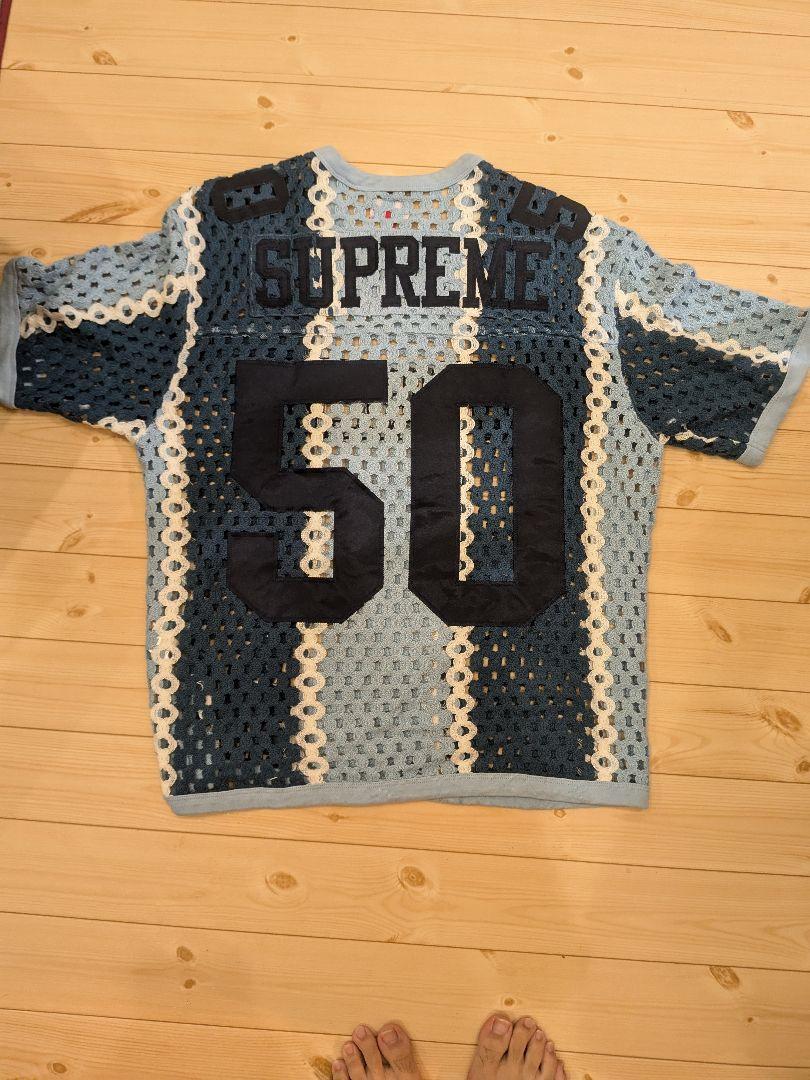 トップス Supreme Crochet Football Jerse
