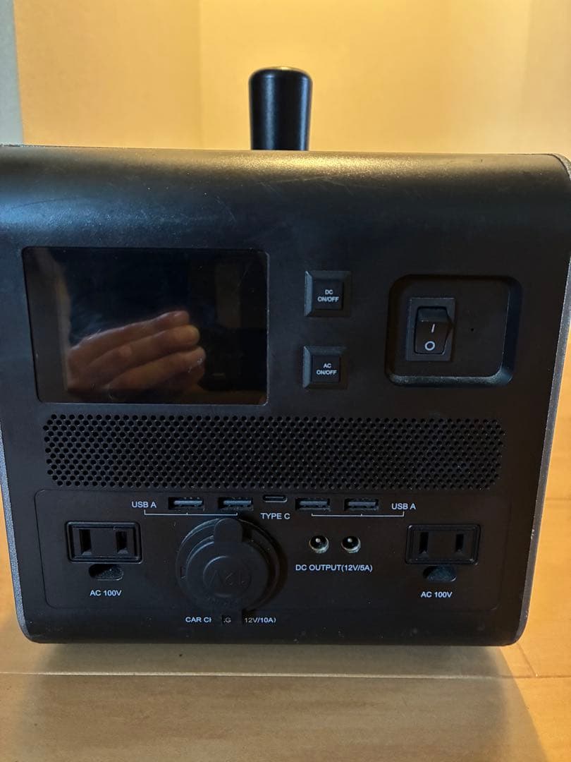 ECO KING ポータブル電源 1500whやや傷や汚れあり