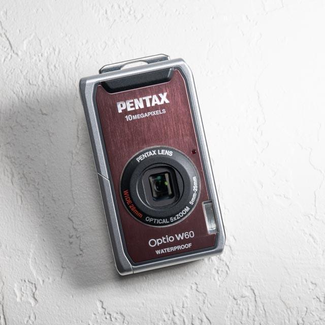 防水カメラ】 PENTAX optio W60 ピンク 動作確認済み - メルカリ