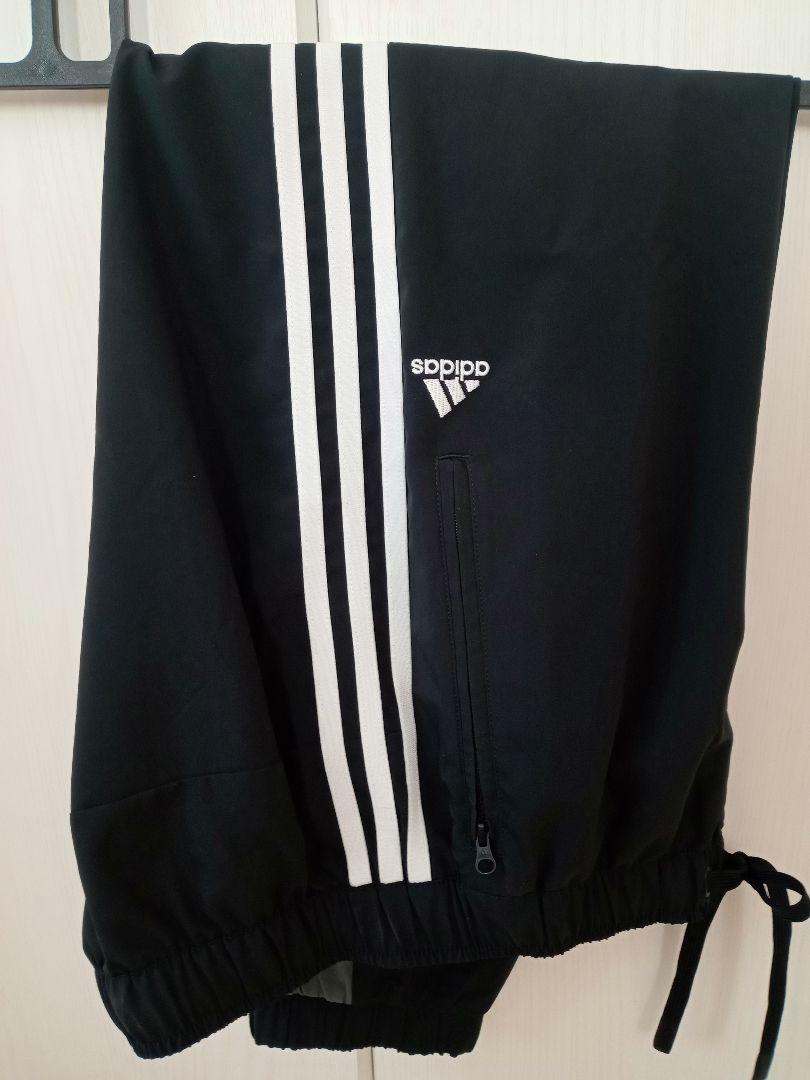 【美品】 adidas ジャージ ホワイト グレー パープル 上下（Ｌ・М）