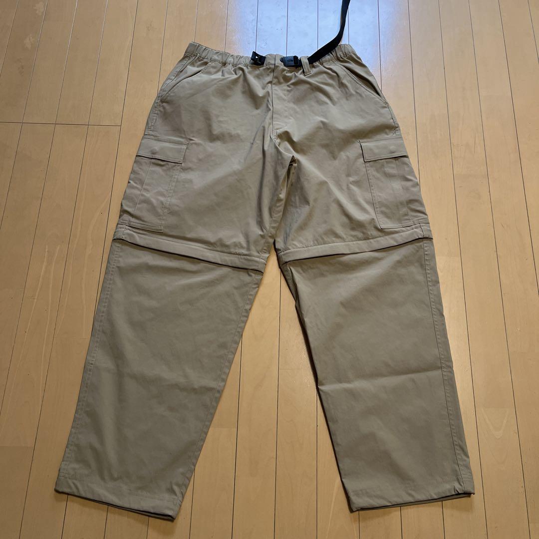 The north Face ジップオフカーゴパンツ ミネラルグレー XL