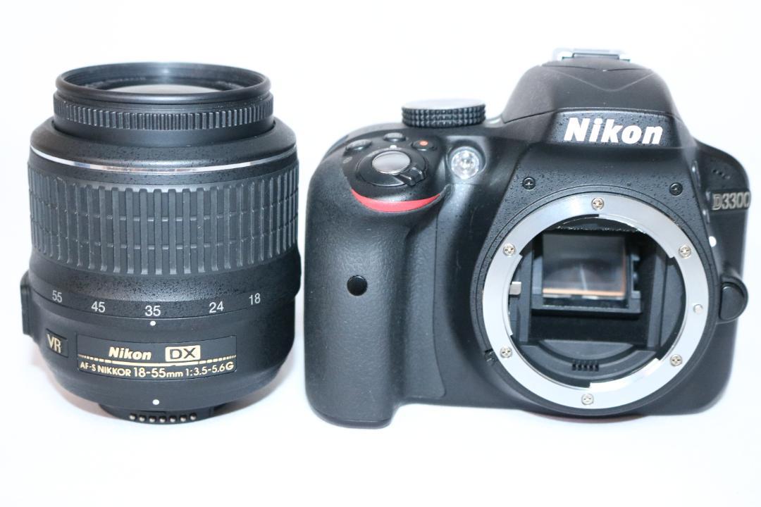 ⭐美品 初心者向け S回数少 ⭐ 一眼レフ Nikon Ｄ3300 スマホ転送