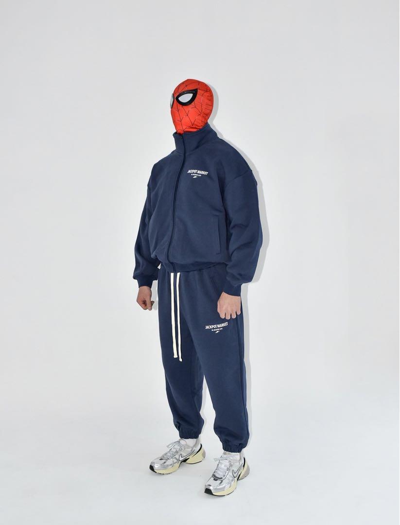 JACKPOT MARKET ネイビー ジャケット XXL