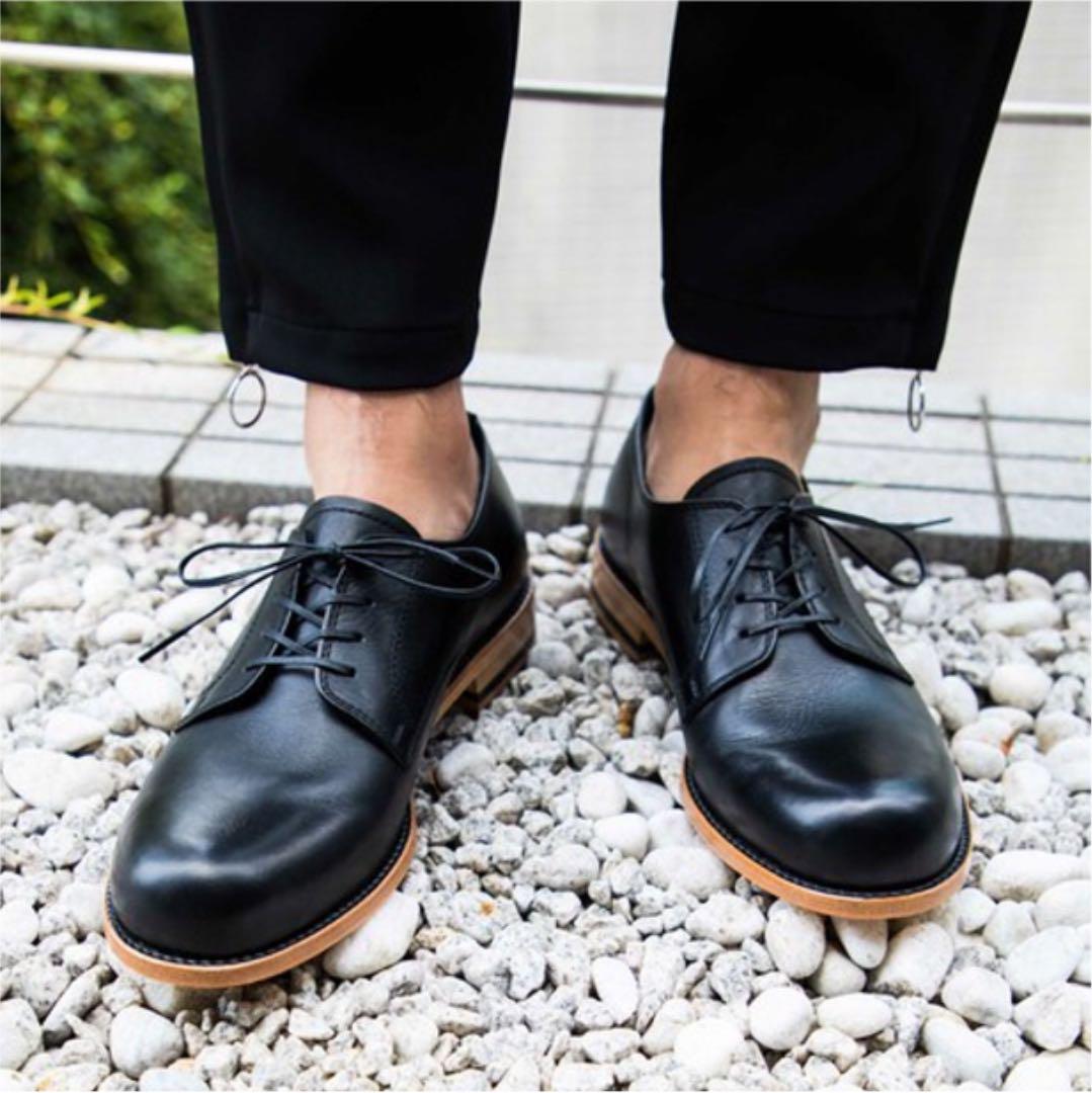 PADRONE STUDIOUS限定 DERBY PLAIN TOE SHOES - メルカリ