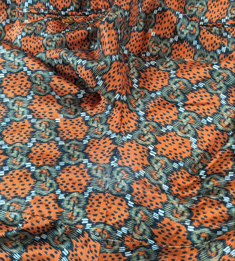 styles✨GUCCI　GG総柄ショートパンツ　オレンジ　48 Lサイズ