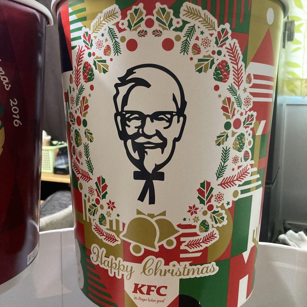 KFC ケンタッキーフライドチキン クリスマスパーティーバーレル 蓋なし 