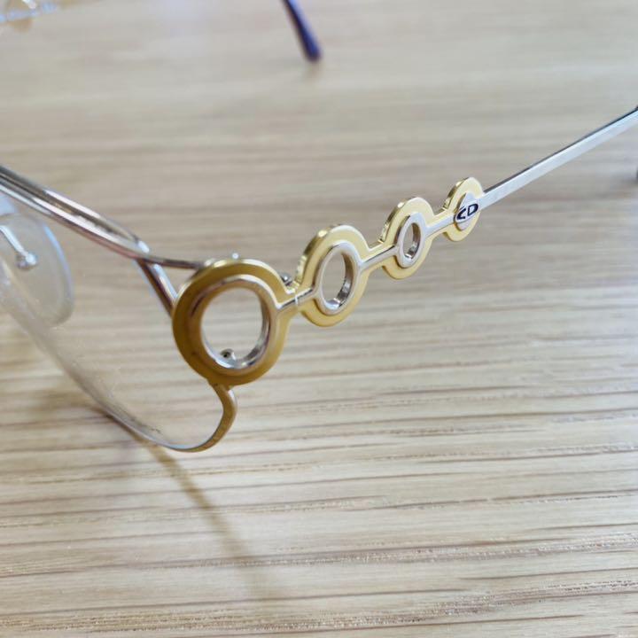 Christian Dior 正規品 オーストリア ヴィンテージ ゴールド 眼鏡