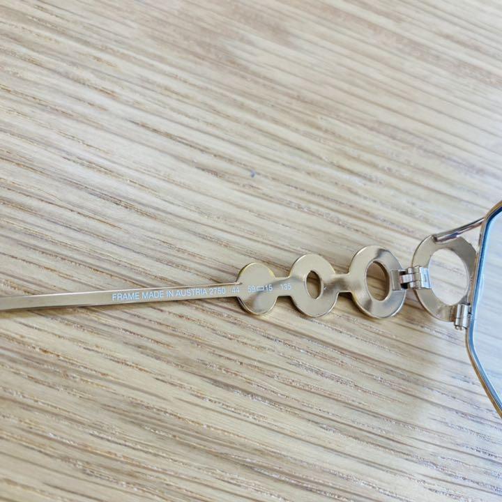 Christian Dior 正規品 オーストリア ヴィンテージ ゴールド 眼鏡