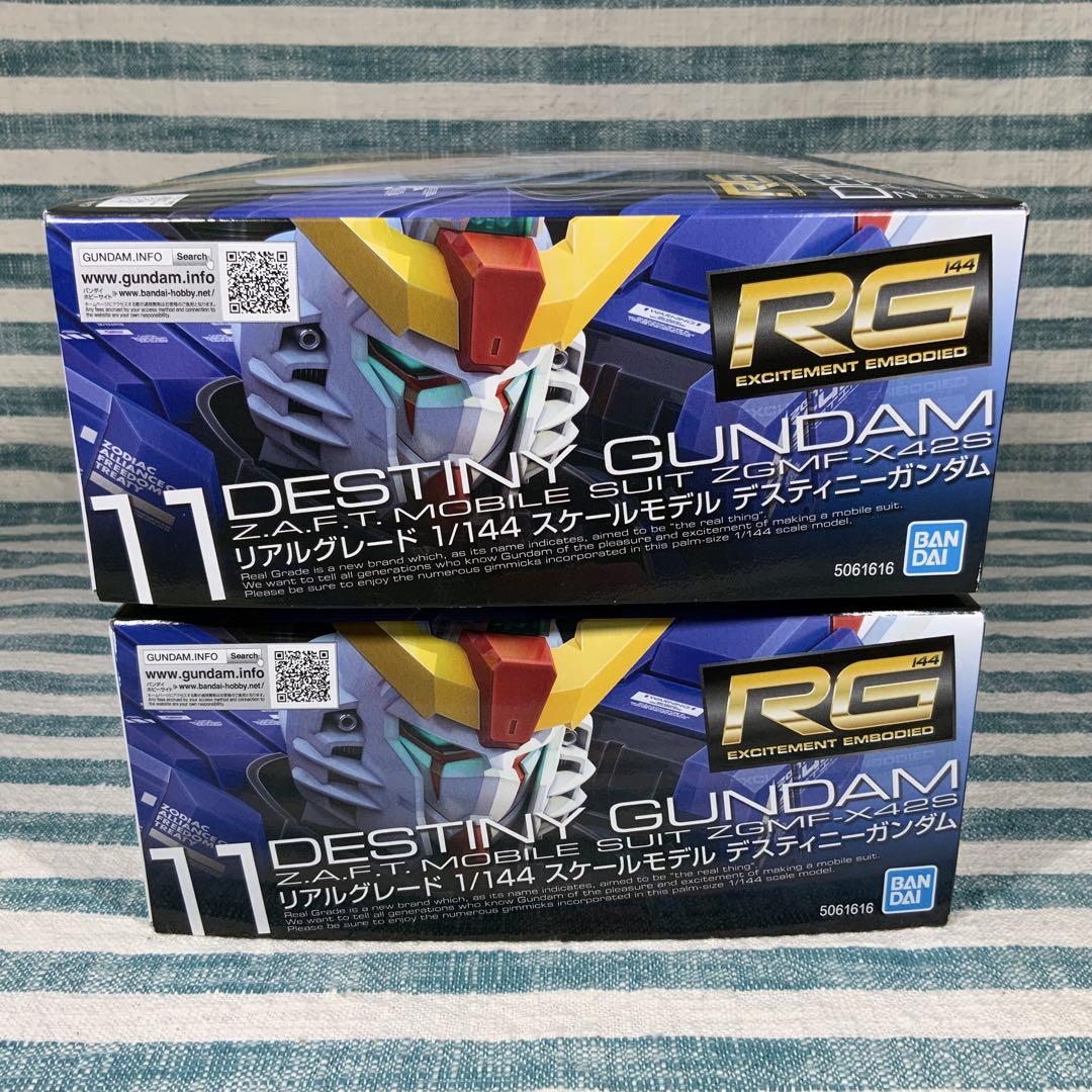 ★RGガンプラ★【RG デスティニーガンダム】★2個セット★匿名配送★