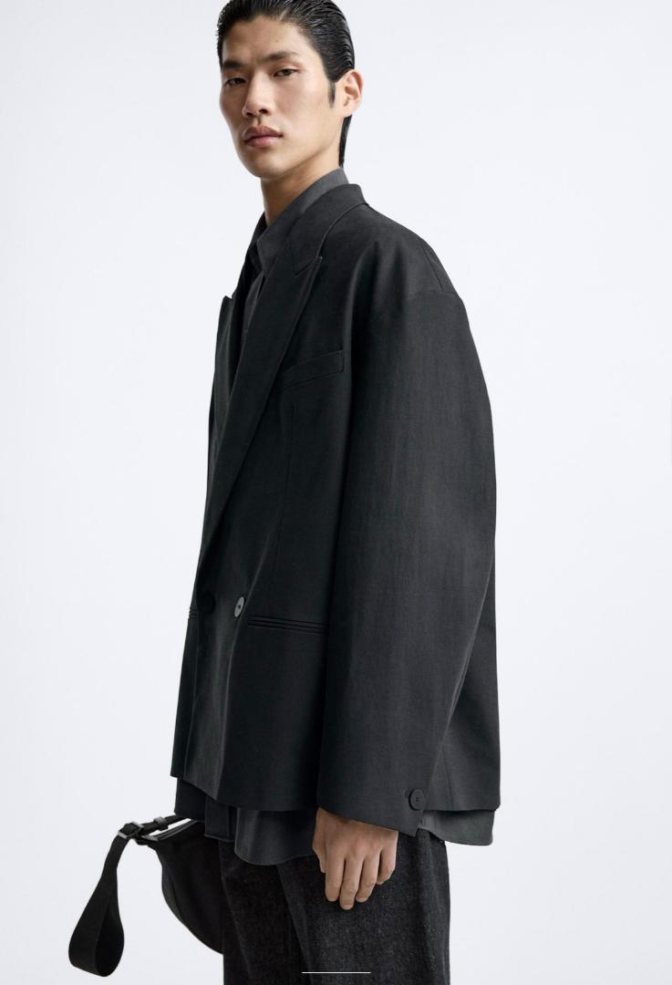 STUDIO NICHOLSON×ZARA ダブルブレスト ブレザー ジャケット