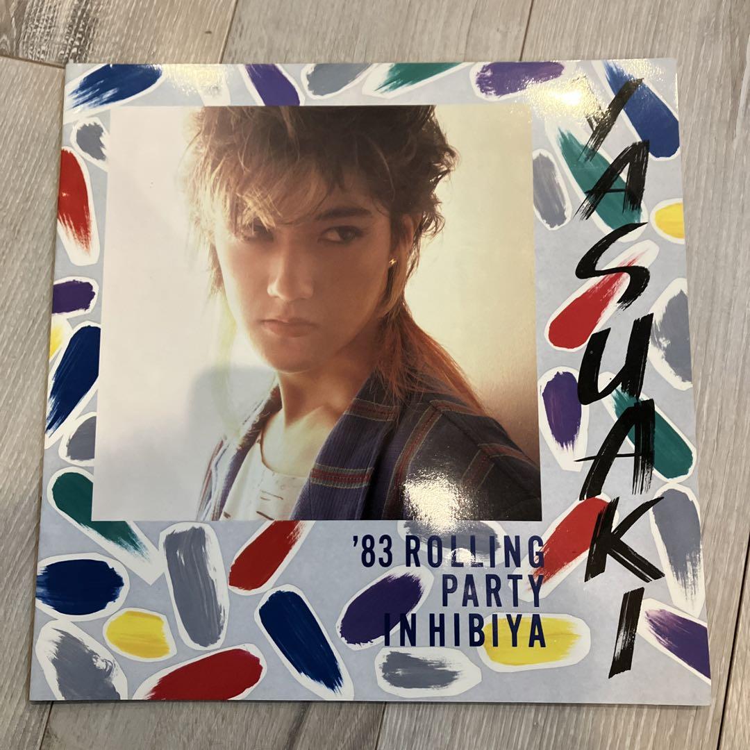 本田恭章 1983 FINAL TOUR rolling写真集パンフレットセット