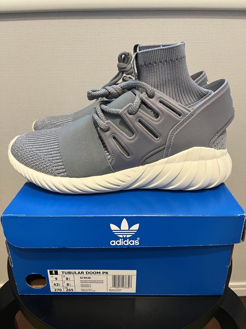 未使用 adidas TUBULAR DOOM PRIMEKNIT 27㎝