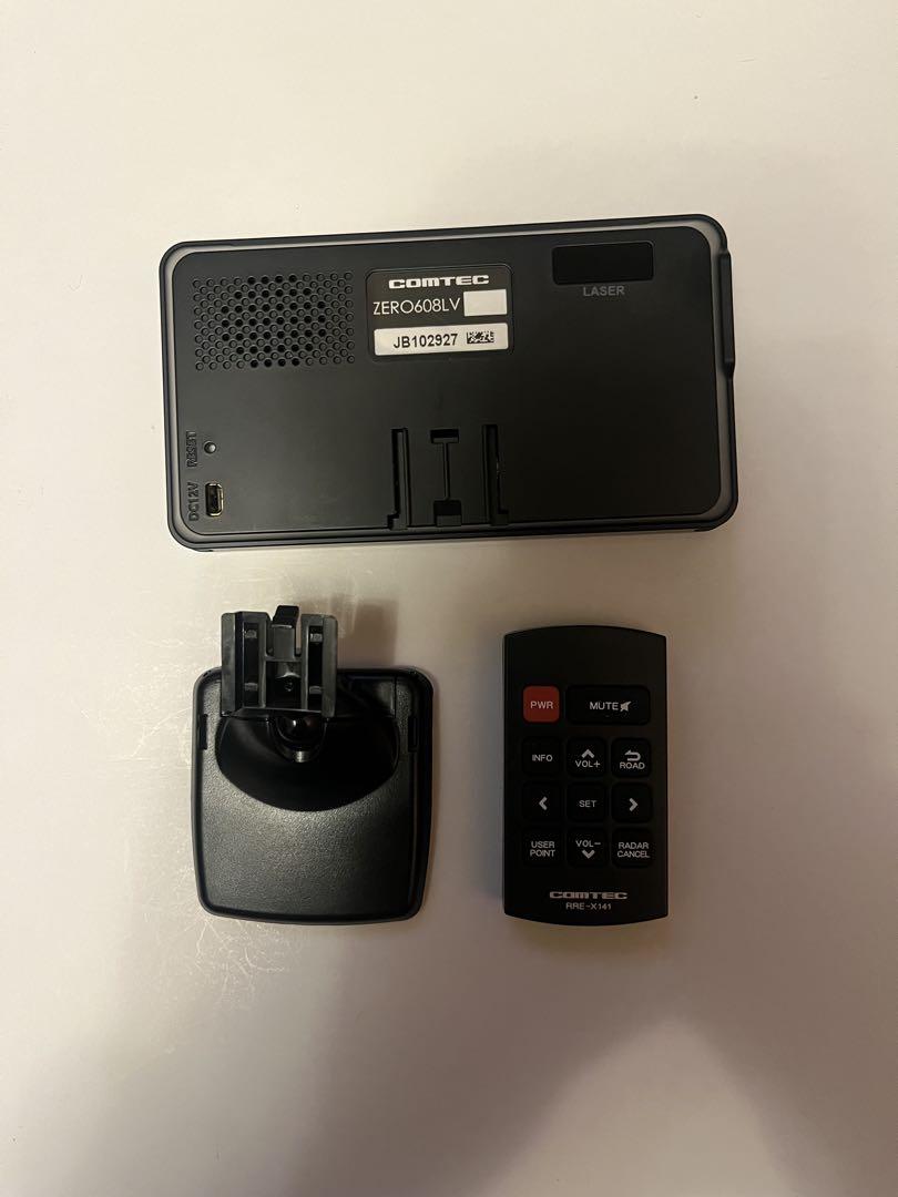 動作確認済み　コムテック　レーダー探知機 ZERO608LV