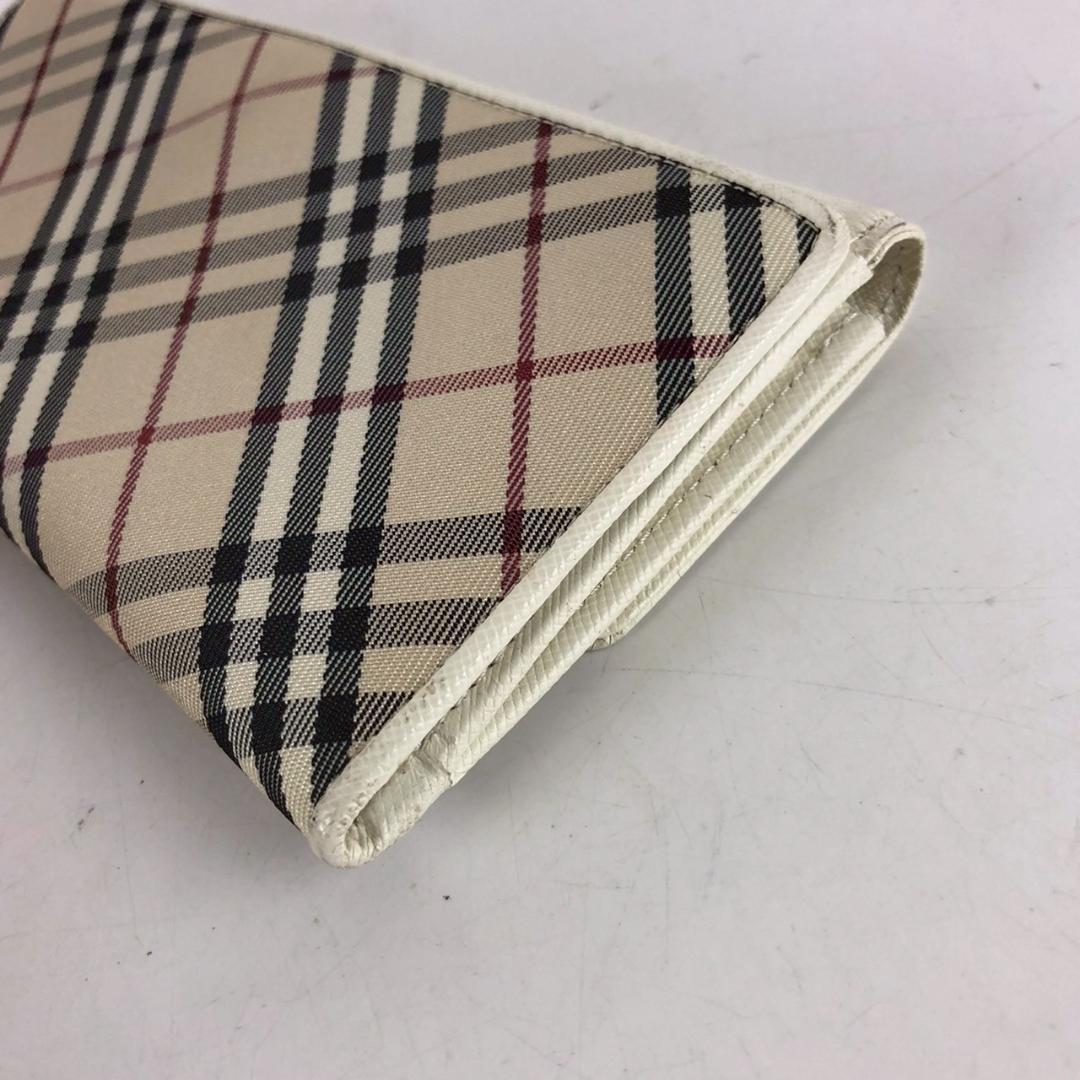 Burberry バーバリー ノバチェック 二つ折り長財布 レディース ブランド Burberry バーバリー ノバチェック 二つ折り長財布 レディース ブランド