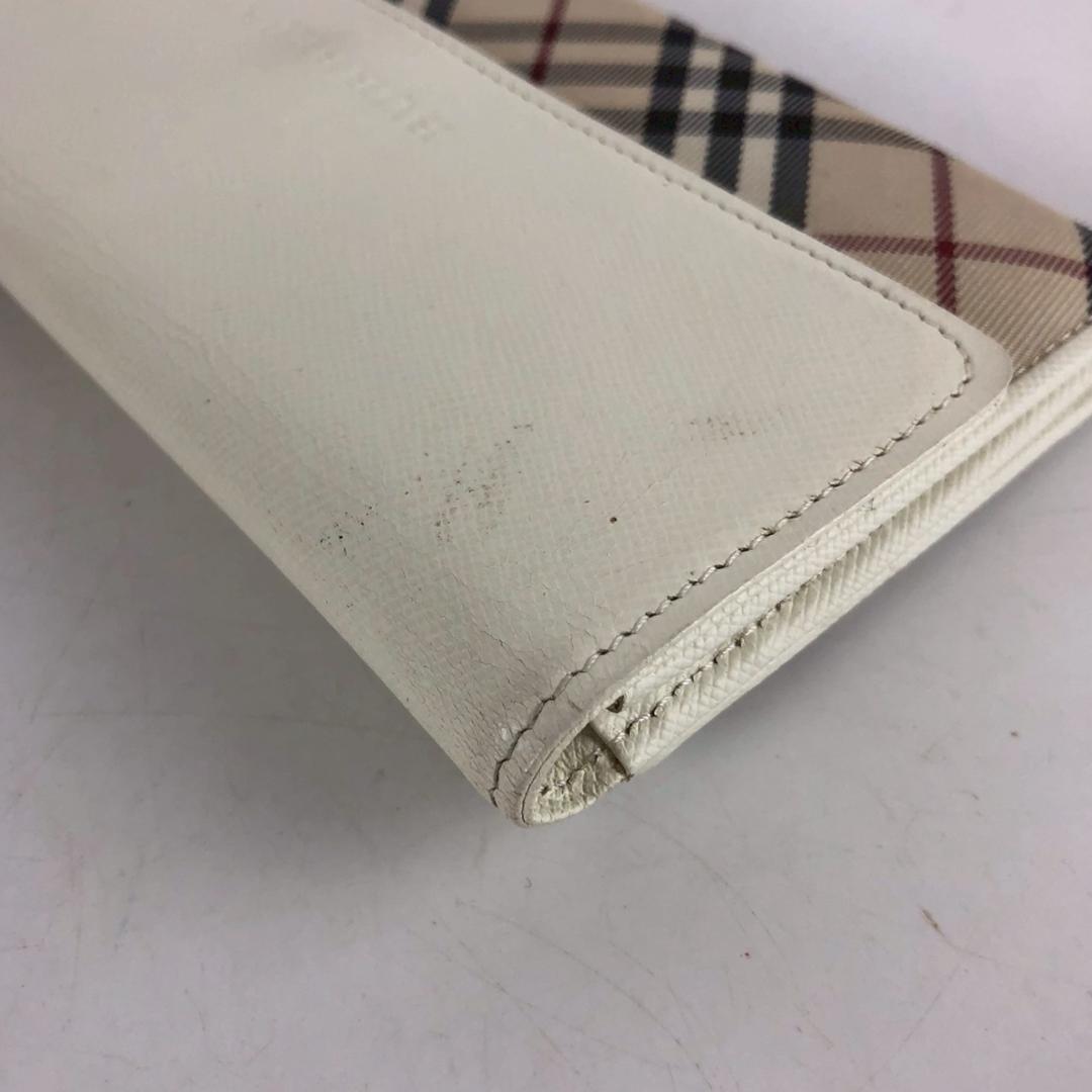 Burberry バーバリー ノバチェック 二つ折り長財布 レディース ブランド Burberry バーバリー ノバチェック 二つ折り長財布 レディース ブランド