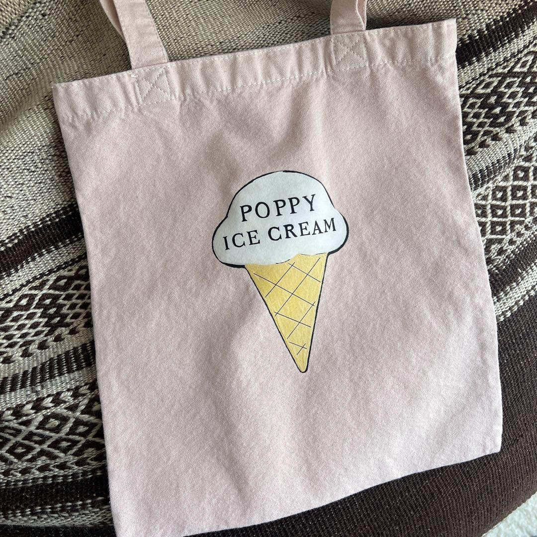未使用　POPPY アイスクリーム　トートバッグ　fofofofa 菊池亜希子 未使用 POPPY アイスクリーム トートバッグ fofofofa 菊池亜希子