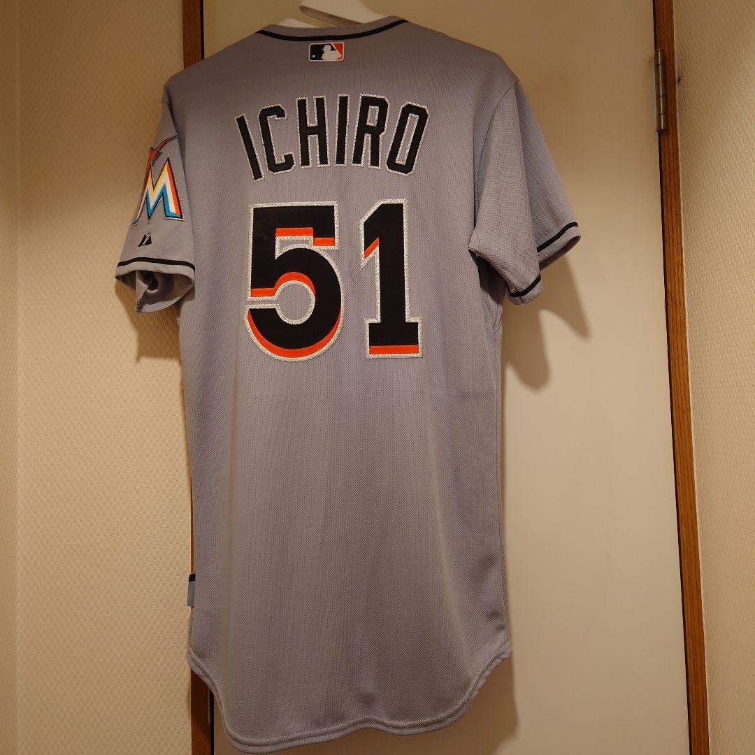 イチロー　ユニフォーム　マイアミマーリンズ 　MLB イチロー オーセンティック マイアミマーリンズ ユニフォーム