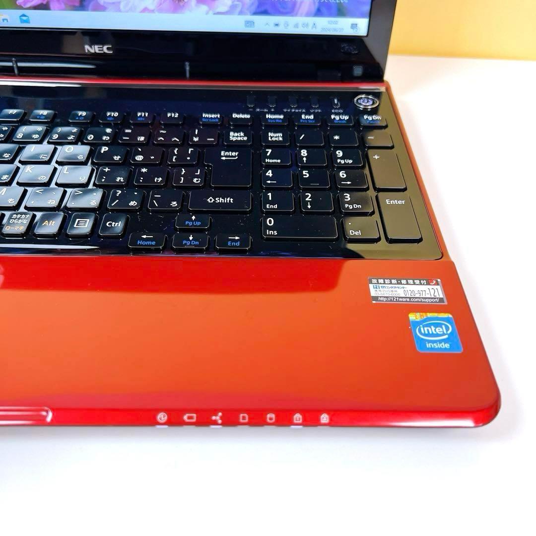 新品SSDで爆速✨すぐ使えるカメラ付きノートパソコン✨オフィス付き 薄型Of 画像4