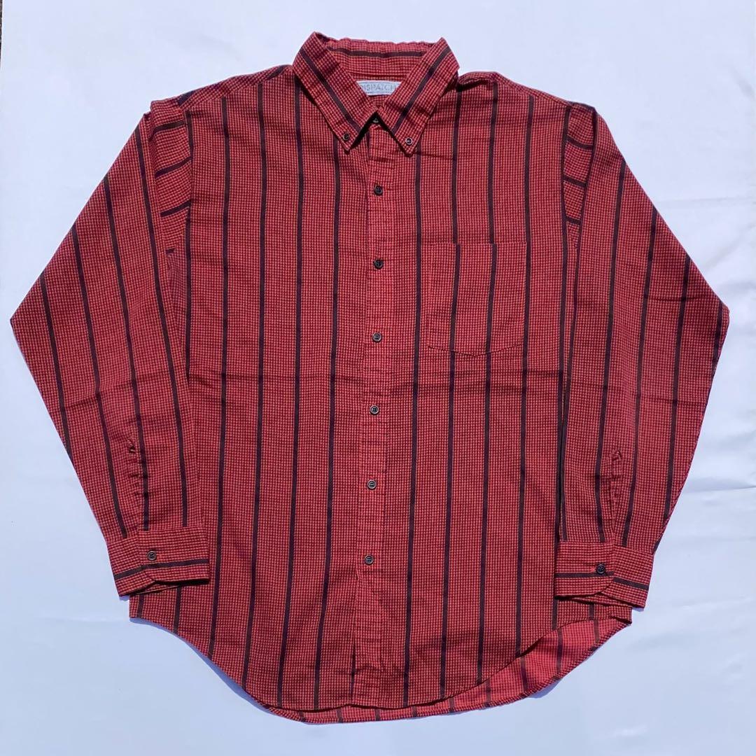 dispatch 90's ボタンダウンシャツ　ストライプシャツ　ヴィンテージ