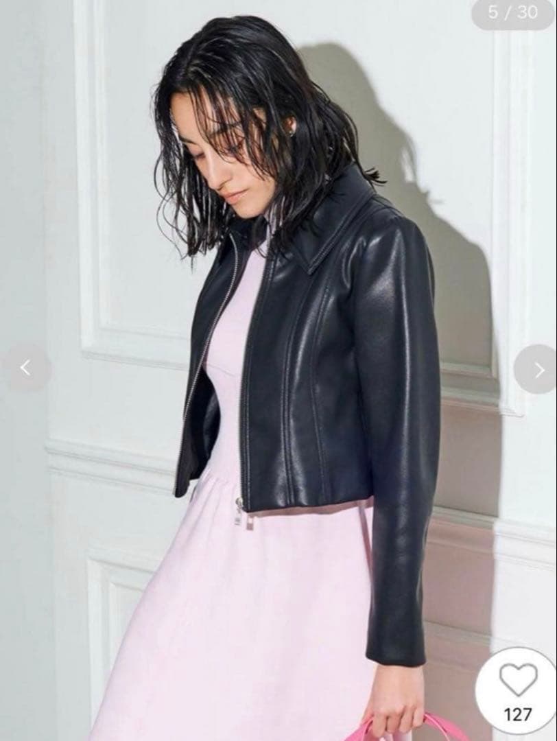 CELFORD フェイクレザージャケットS