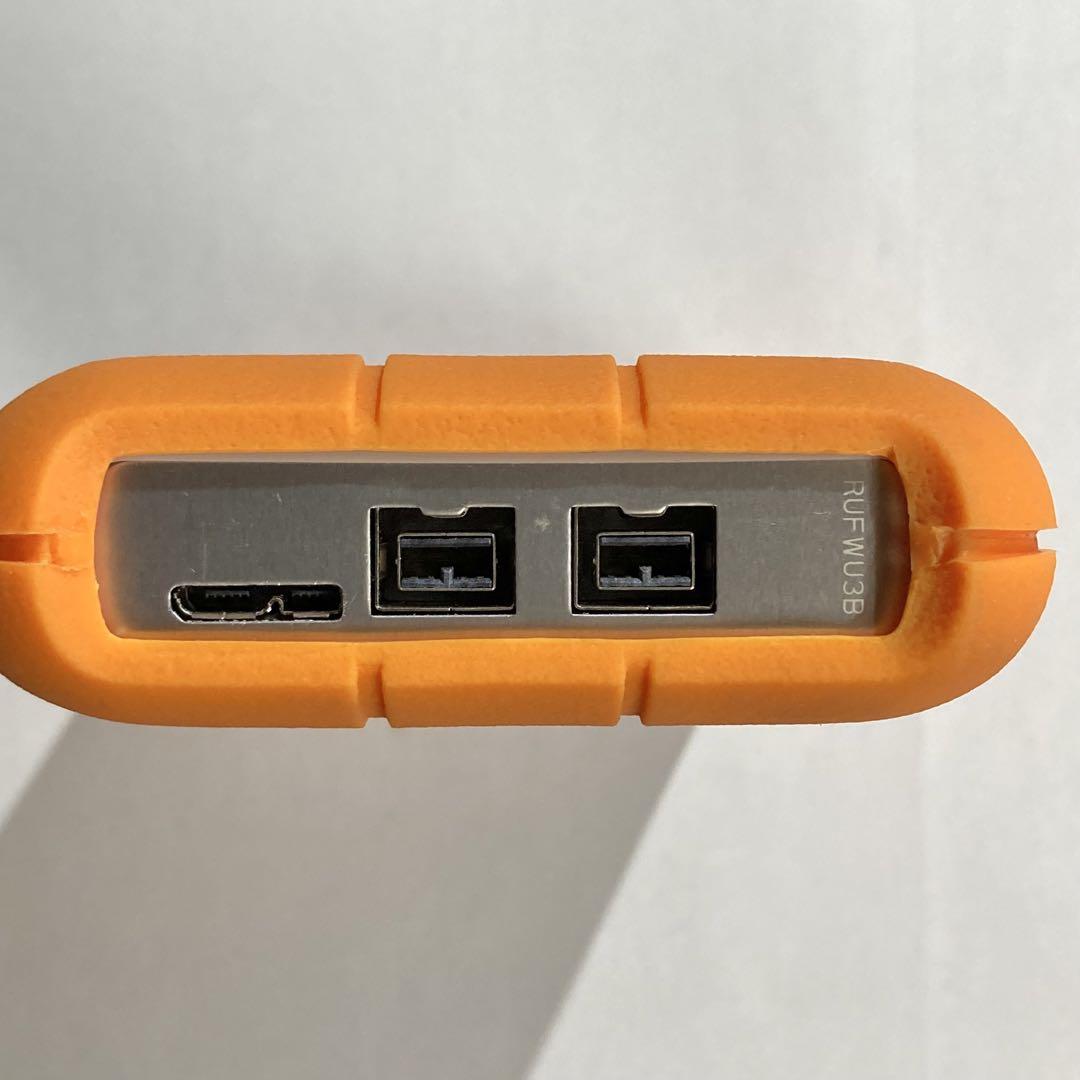 2TB LaCie Rugged TRIPLE USB3.0 ポータブルHDD