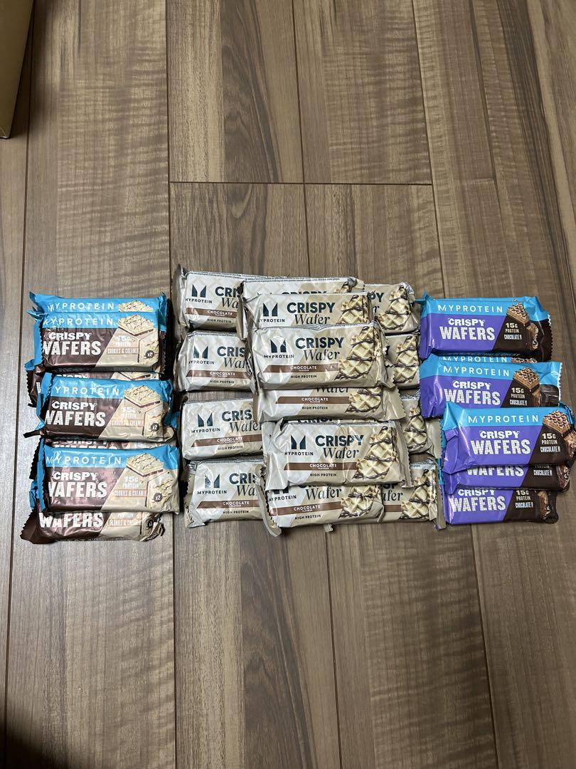 MyProtein Crispy Wafers ３種類合計31個