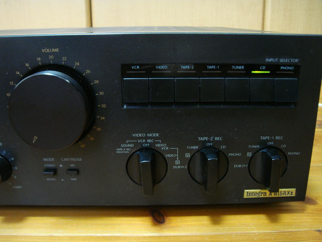 整備済ONKYO オンキョー プリメインアンプ Integra A-815RXⅡ