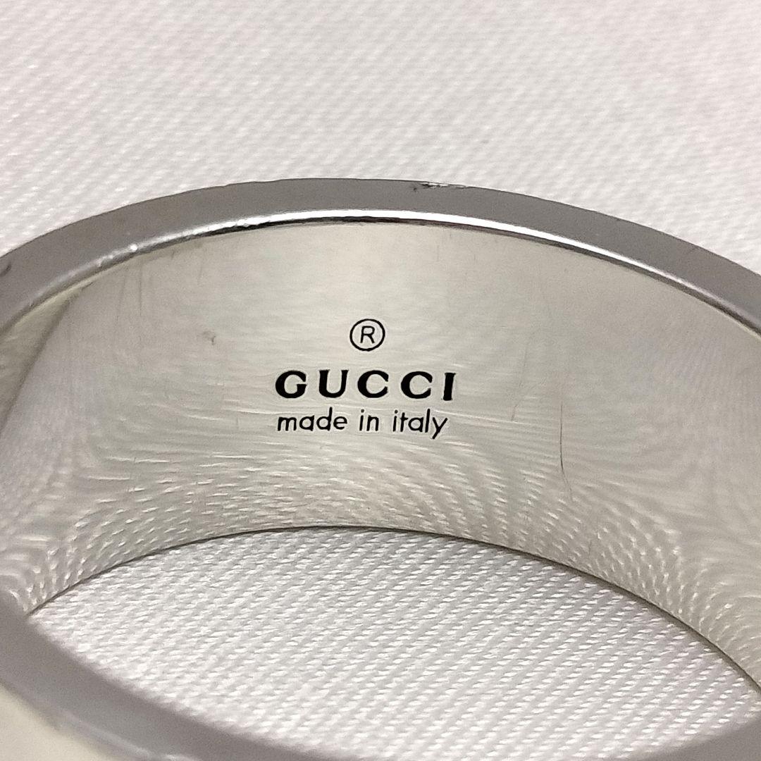 GUCCI グッチ リング 指輪 ゴースト ワイド スカル #23 22号