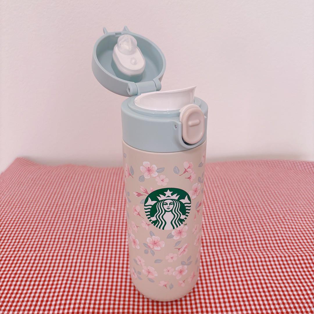 【新品.未使用】☆スターバックス☆桜ステンレスボトルフローラル☆381ml☆