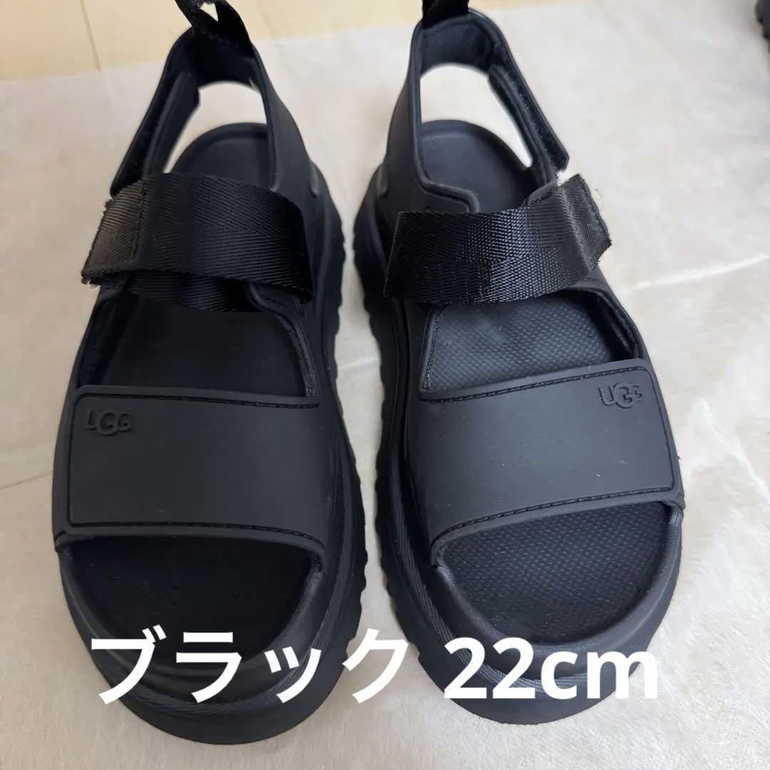 UGG ゴールデングロウ ブラック 22㎝