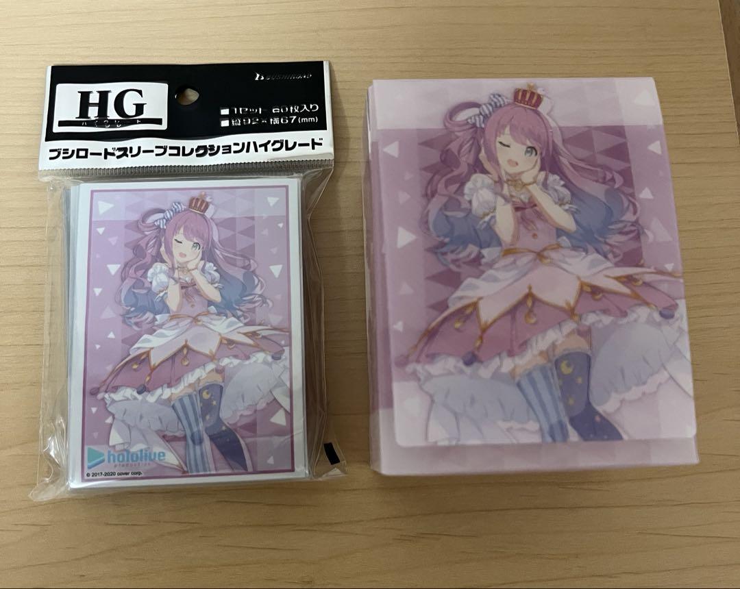 ホロライブ 姫森ルーナ スリーブ デッキホルダー セット - メルカリ