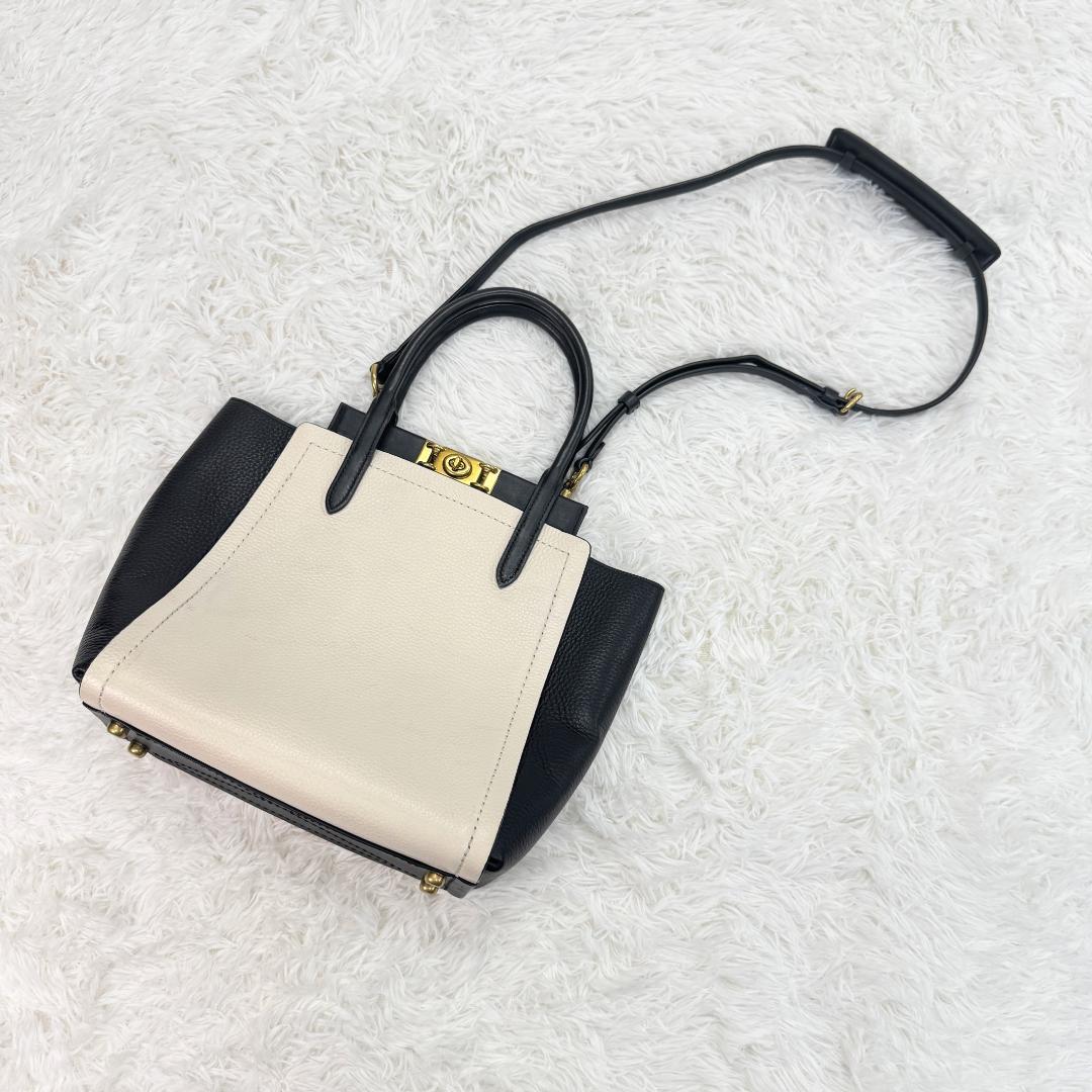 コーチ トループ 78484 バイカラー 2WAY バッグ トート