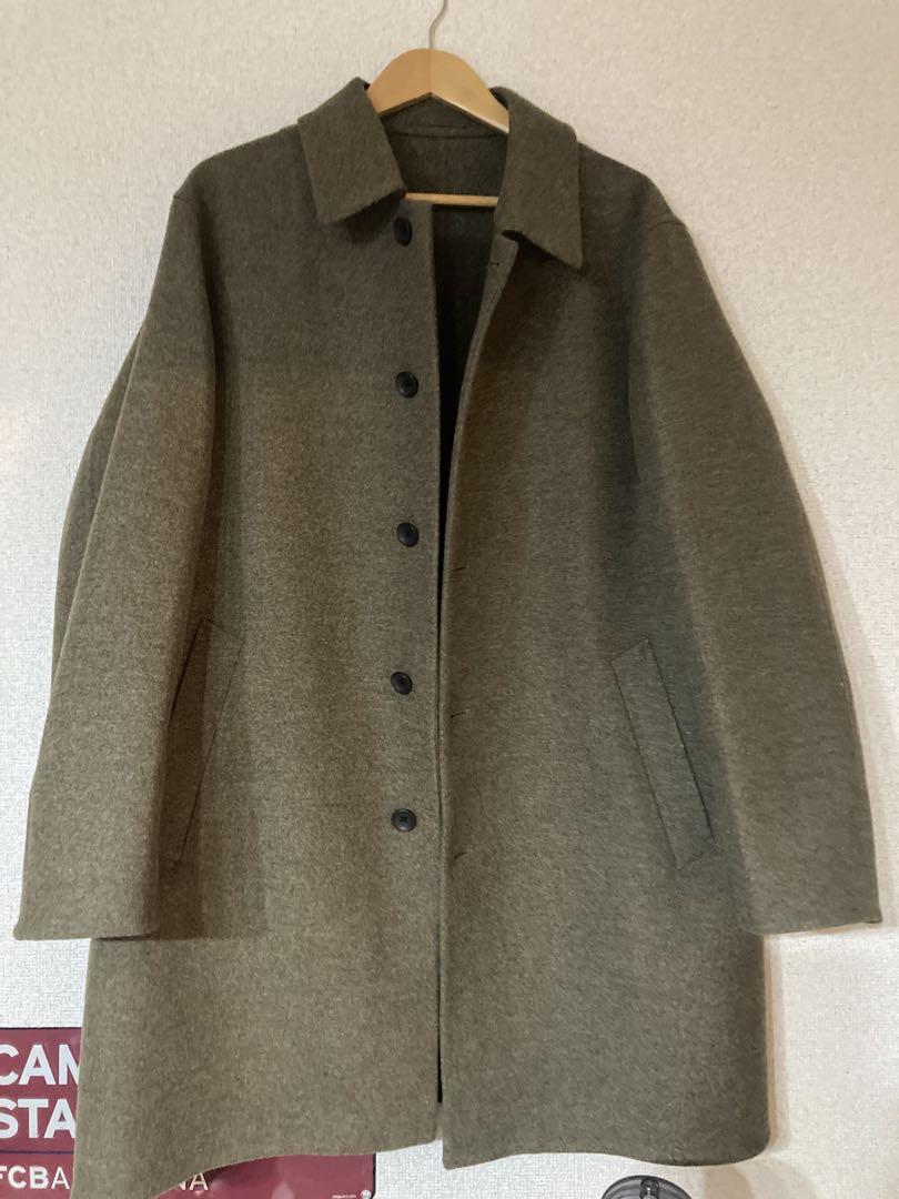 UNIQLO ダブルフェイスコート XL ブラウン
