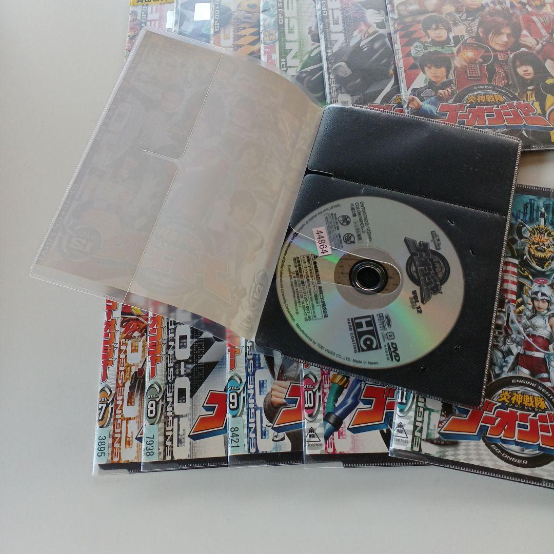 特撮　DVD　炎神戦隊 ゴーオンジャー　全12巻セット