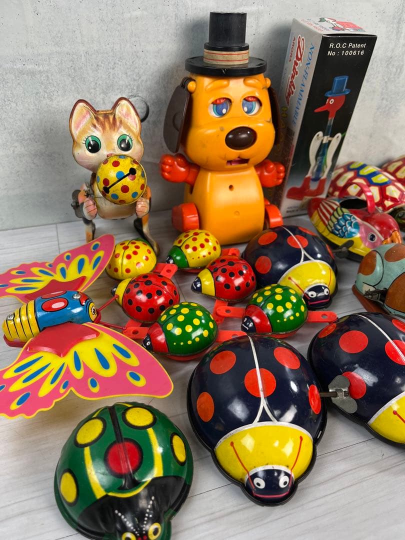 ≪超目玉☆12月≫ ブリキおもちゃ 生き物 昭和レトロ まとめ売り